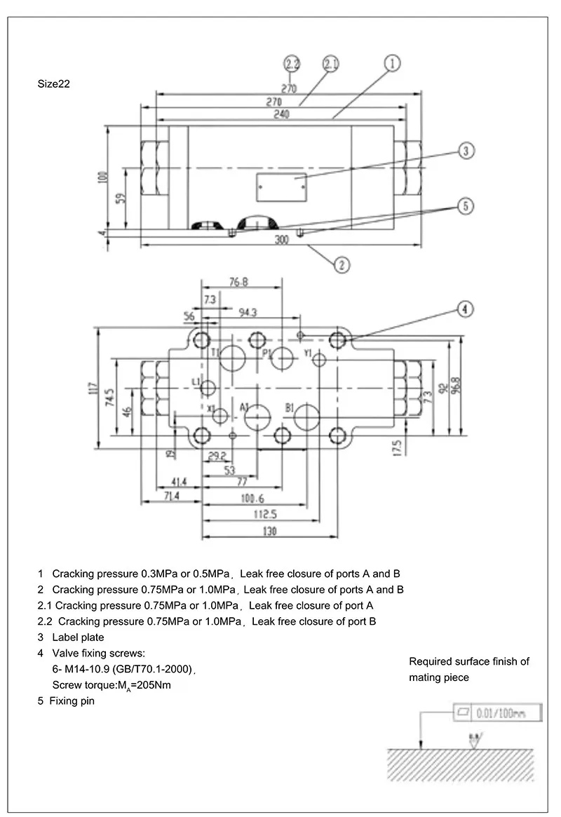 Z2S series Modular hydraulic check valve-6 Z2S series Modular hydraulic check valve-6